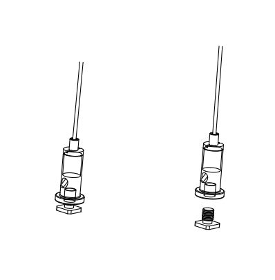 Core Lighting ALP-CS12 Surface, Suspended or Recessed Mount LED Profile Suspension Kit