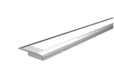 Core Lighting ALP20R-48-BK-RECESSED 48 Inches Recessed Mount LED Profile Tape Channel Black Finish
