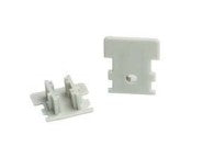 Core Lighting ALP24-EC LED 1 Inch Wide In-Ground Aluminum Profile - With Two End Caps