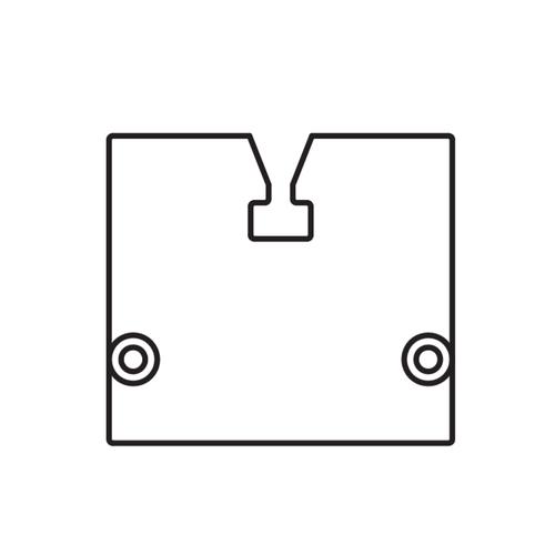 Core Lighting ALP2400TL-EC End Cap for Trimless Corner Profile