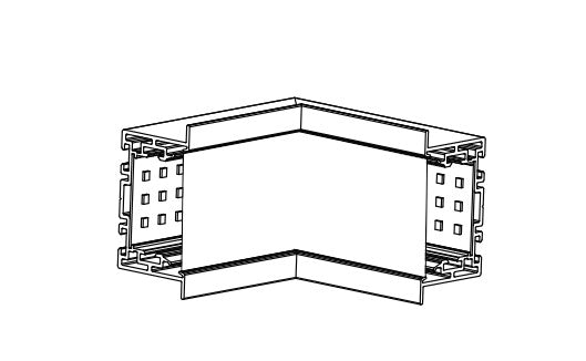 Core Lighting ALP330RN-LN90 Recessed Mount LED Profile L Connector