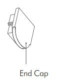 Core Lighting ALP65-EC Surface Mount Profile W/ Optic Options With Two End Caps