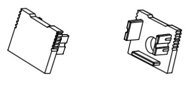 Core Lighting ALP70R-EC-BK Recessed Mount LED Profile Two End Caps With Every Channel Black Finish