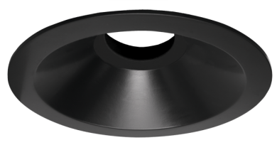 Elco Lighting ELK6710B Unique™ 6 Inch Round Reflector for Koto™ Module All Black Finish