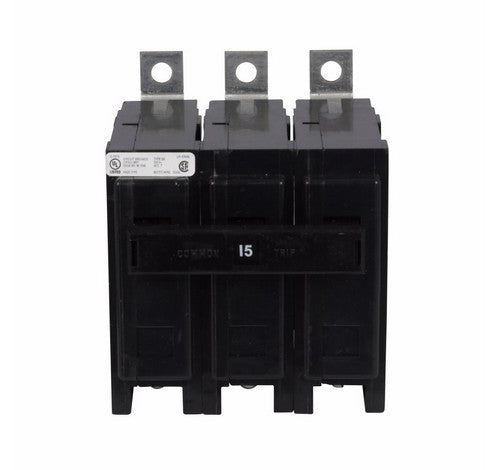 Cutler Hammer BAB3015H 15 Amp Three-pole Quicklag Industrial Circuit Breaker 120 / 240V - BuyRite Electric