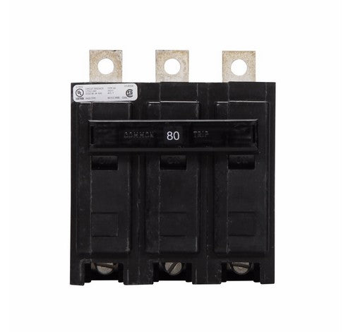 Cutler Hammer BAB3080H 80 Amp Three-pole Quicklag Industrial Thermal-Magnetic Circuit Breaker 240V - BuyRite Electric