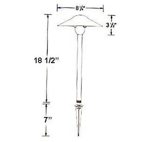 ABBA Lighting 3W DL03 Cast Aluminum Path Light - BuyRite Electric