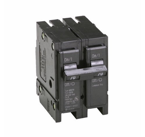 Cutler Hammer BR270 70Amp 1-inch Two-pole Plug-On Circuit Breaker 120 / 240V - BuyRite Electric