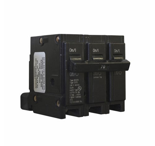 Cutler Hammer BR370 70Amp 1-inch Three-pole Breaker 240V - BuyRite Electric