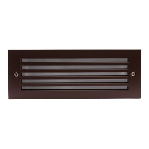 ELCO Lighting ELST82BZ LED Brick Light with Grill Faceplate 5.4W 3000K 340 lm 120V Bronze Finish | BuyRite Electric