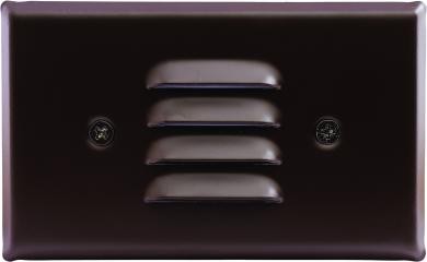 ELCO Lighting ELST65BZ Mini LED Step Light with Angled Louver 0.8W 3000K 120V Bronze Finish | BuyRite Electric