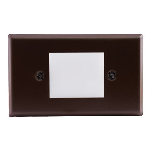 ELCO Lighting ELST66BZ Mini LED Step Light with Frosted Acrylic Lens 0.8W 3000K 120V Bronze Finish | BuyRite Electric