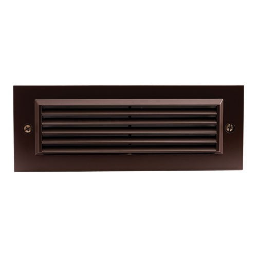 ELCO Lighting ELST81BZ LED Brick Light with Angled Louver 5.4W 3000K 340 lm 120V Bronze Finish | BuyRite Electric
