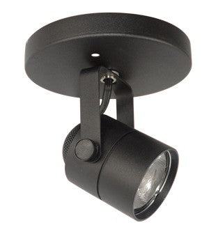 ELCO Lighting ET579L40B LED Cleat Monopoint Track Fixture 10W 4000K 800 lm 120V Black Finish