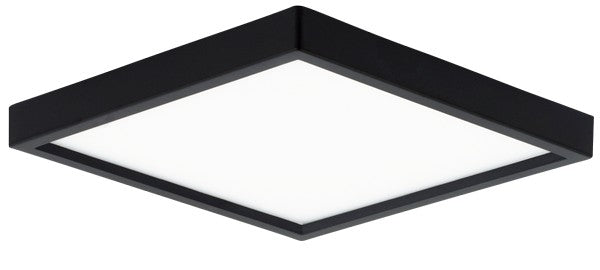 ELCO Lighting ELSP8830B 8 Inch Square Sky Panel 3000K 1200 lm 120V Black Finish