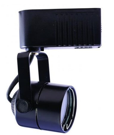 ELCO Lighting ETLD528B Low Voltage LED Cylinder Track Fixture 50W 12V Triac Black Finish