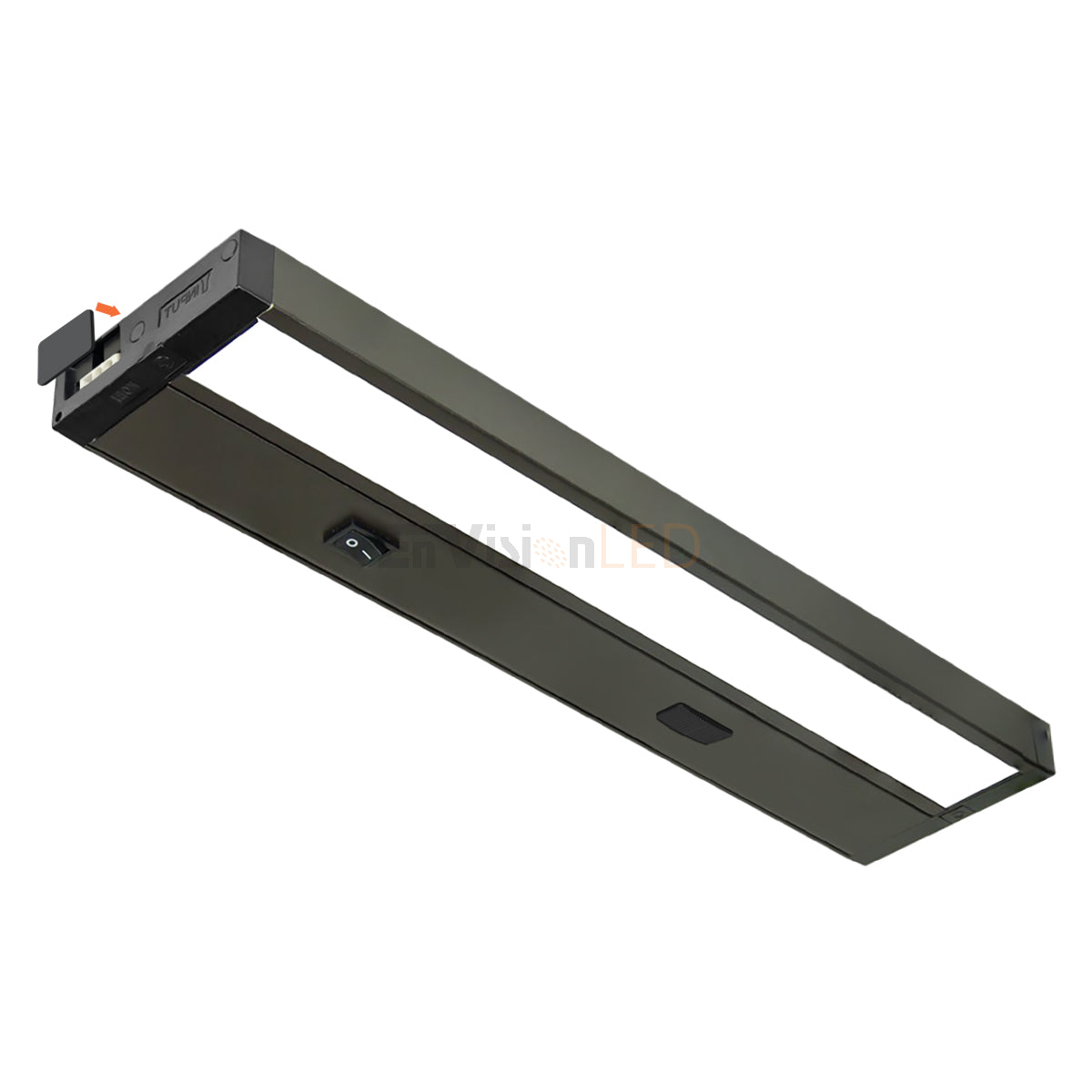 EnvisionLED LED-UC-8I-4W-5CCT-BZ LED 8 Inch Under Cabinet Bar Light 4W Bronze Finish