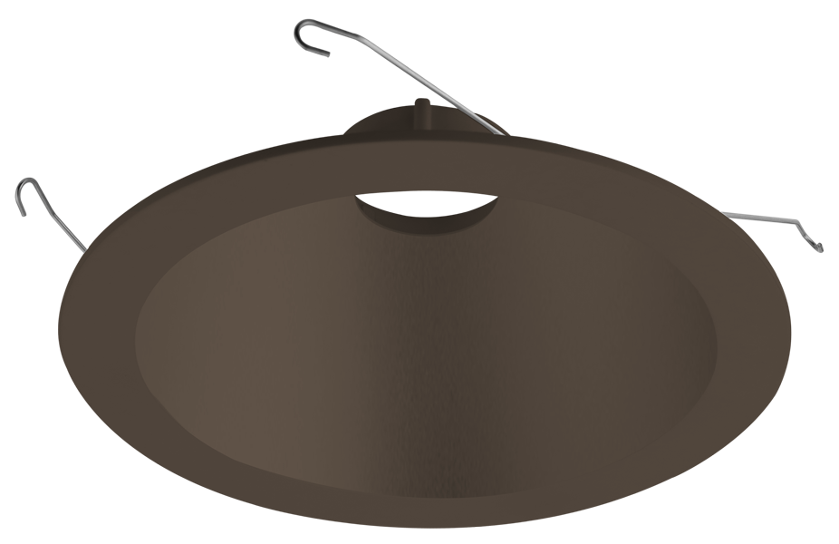 Elco Lighting ELK6418BZ 6 Inch Pex™ Round Reflector Trim for Koto Module All Bronze Finish