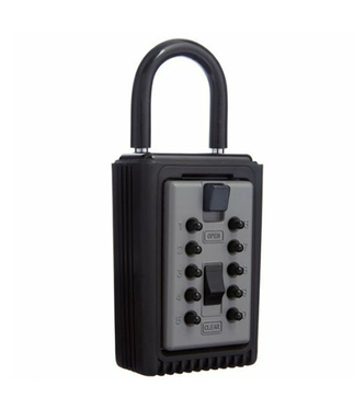 Kidde C3 Key Safe Original Portable Push, Black/Titanium 6 Pack
