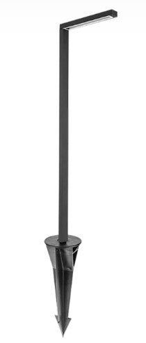 ABBA Lighting USA CDPA57 BL LED Heavy Duty Cast Aluminium Path Light Black Finish