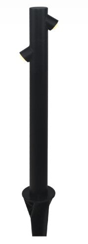 ABBA Lighting USA CDPA68 LED Heavy Duty Cast Aluminum Path Lights, Black Finish