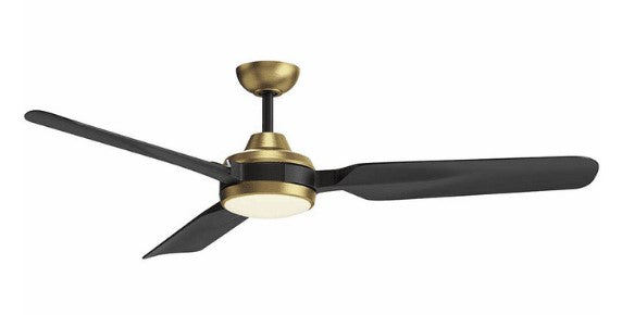 Kuzco Lighting CF95960-BG Fremont LED Contemporary Ceiling Fan, Brushed Gold Finish