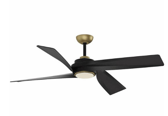 Kuzco Lighting CF96956-BG Horizon LED Contemporary Home Ceiling Fan, Brushed Gold Finish