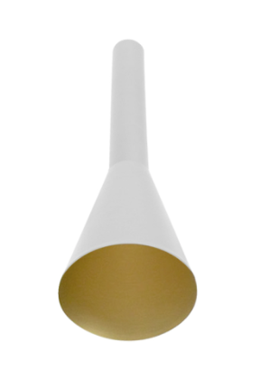 Westgate Lighting CMC2-DCR-WG Decorative Cone Reflector Replacement For Lens Cap Of CMC2, White Gold