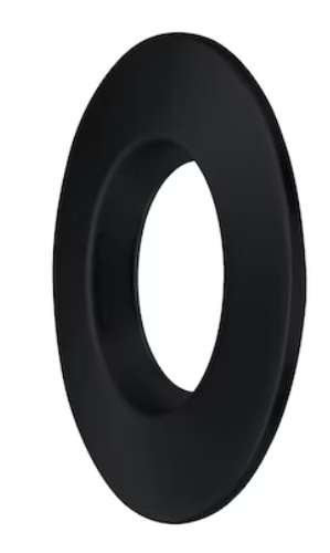 EnvisionLED CMD-TRIM-4-BLK-SM Reflector For CMD Series Commercial Downlight, Black Finish