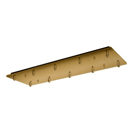 Kuzco Lighting CNP10AC-BG LED Multi Port Linear Canopy Brushed Gold Finish