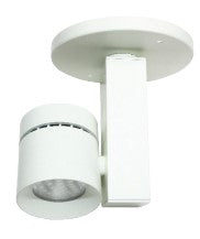 Core Lighting CTL420-L2-40K-WH-WF-MP 16W Optics Wide 45°, Monopoint 1200 Lumens LED Track Head Color Temperature 4000K White Finish