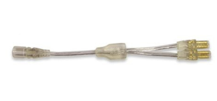 Diode LED DI-0804-25 2-Way Wet Location Splitter Plug (9 mm Plugs)- Pack Of 25