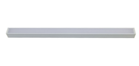 Diode LED DI-120V-FOIL-PD27-24-WH 24" Fencer Series Foil 2 Premium Diffusion Fixture - 120V, Color Temperature 2700K, White Finish