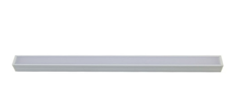 Diode LED DI-120V-FOIL-PD30-32-WH 32" Fencer Series Foil 2 Premium Diffusion Fixture - 120V, Color Temperature 3000K, White Finish