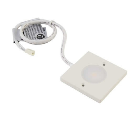 Diode LED DI-12V-SPOT-TL30-90-WH SPOTMOD Tile LED Fixture, Color Temperature 3000K, White Finish, Voltage 12V