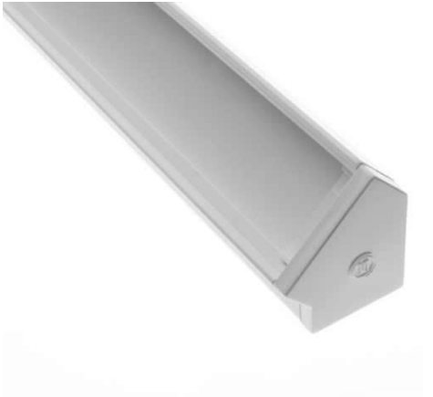 Diode LED DI-CPCHA-4548W-10 48" Chromapath LED Tape Light 45° White Builder Channel (10 Pack)