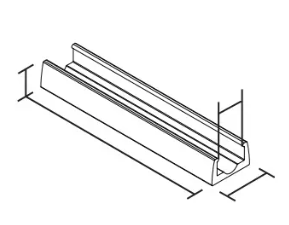 Diode LED DI-INF-MTCH 37.5-In InfiniLine X Mounting Channel