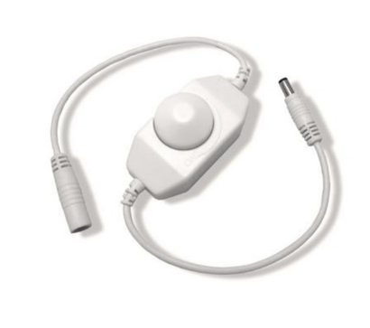 Diode LED DI-INLINE-DS-5A-W Inline Dimmer Switch, Ampere 5A, White Finish