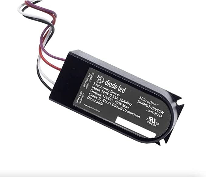 Diode LED DI-MKD-12V60W 60 Watt MikroDim Electronic Dimmable Driver 12V DC