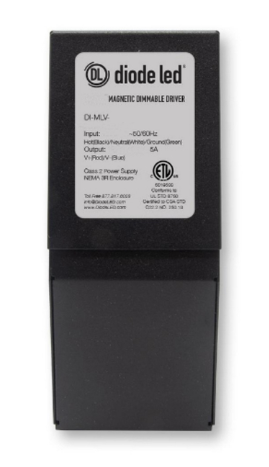 Diode LED DI-MLV-24V200W 200 Watt Magnetic Low Voltage (MLV) Dimmable LED Driver 24V