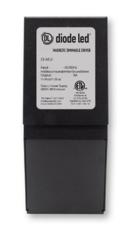 Diode LED DI-MLV-24V40W 40 Watt Magnetic Low Voltage (MLV) Dimmable LED Driver 24V DC