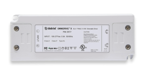 Diode LED DI-ODX-12V60W 60 Watt Omnidrive X Dimmable LED Driver 12V DC
