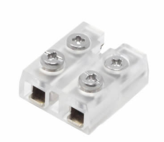 Diode LED DI-TB12-CONN-TTW-1 Tape Light Tape to Wire Screw Down 12mm Terminal Block Connector