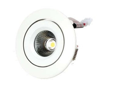 Core Lighting DLC310-BN 5W LED Adjustable Low Profile Downlight Brushed Nickel Finish