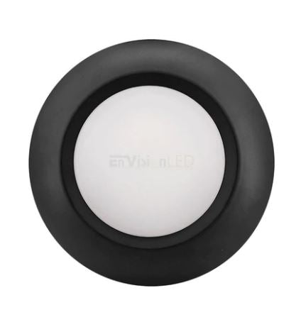 EnvisionLED LED-CDSK-6-15W-TRI-BLK LED 6 Inch Cusp Disk CCT Selectable Black Finish