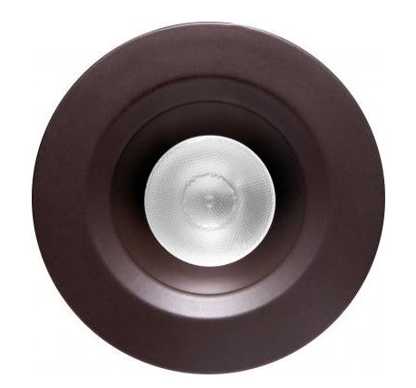 Elco Lighting E1L02NF27BZ 1'' Oak™ Recessed Downlight, Round Style, 28° Beam Angle, Color Temperature 2700K, All Bronze Finish