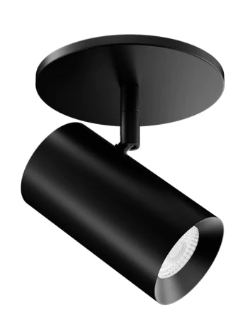 Elco Lighting E25MB-09SD 2" Koto Sylo™, Monopoint Style, All Black, 950 lm, Color Temperature SunsetK, 38º lens Beam Angle