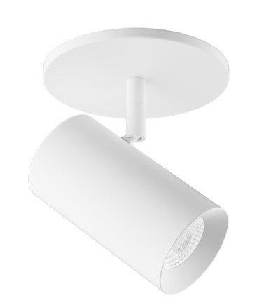 Elco Lighting E25MW-0727 2" Koto Sylo™, Monopoint Style, All White, 750 lm, Color Temperature 2700K, 38º lens Beam Angle