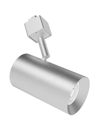 Elco Lighting E25TS-1140 2" Koto Sylo™, Track Head, All Silver, 1150 lm, Color Temperature 4000K, 38º lens Beam Angle