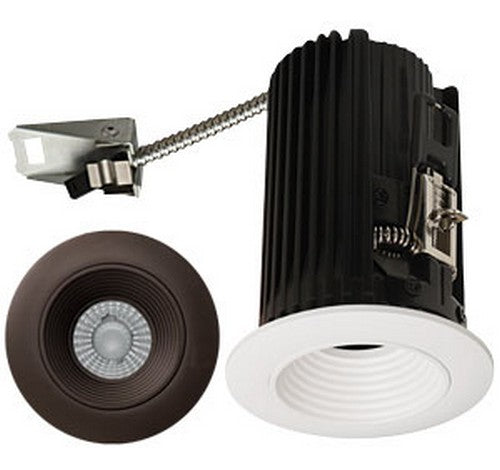 ELCO Lighting E2L14FXXBZ Teak System Modern Bronze LED 2 Inch Recessed Lighting Round Baffle 120V - BuyRite Electric